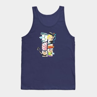 cartoon aunt love Tank Top